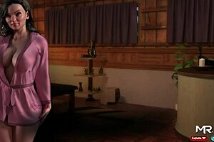 in treasureofnadia, he puts finger in ass then cock, anal fingering hentai cartoon