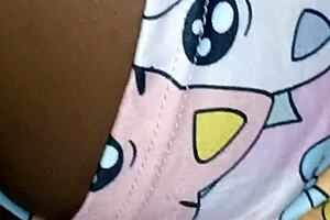 Alice in pajamas gets excited when invited to watch a movie