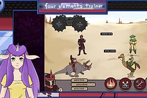 avatar the last airbender hentai features a royal handjob in the game