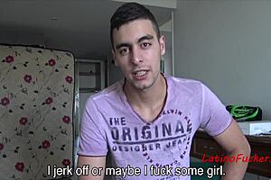 Old guy counts money while getting fucked by horny Latino gay man