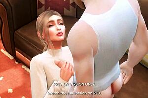 3D porn preview: Fisherman's special catch
