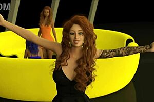 Wvm 127 Film Stars Watching Erotic 3d Milf Ass Scene