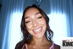 Filthymassage Features Brunette Babe In Relaxing Session