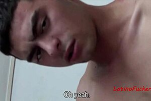 Latin Gay Men in Anal Blowjob Deal Outdoors
