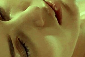 Intense oiled lesbian massage turns to sex