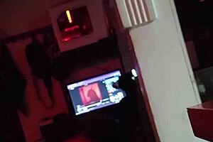 Young and petite step-cousin’s ass licking game in the amateur porn video