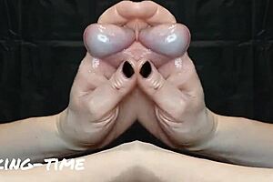 I Milked A Two-Eyed Two-Horned Flying Purple Semen Shooter Milking-Time