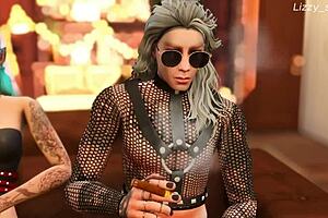 Rockstar Astarion and Halsin Double Penetrate Horny Tav in Sims 3 Baldur's Gate III 3D Animation