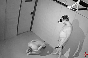 bound kinky slut sucking dick!