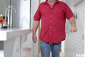 Step Brother Blows Stepsis Athena Rayne Before Getting Caught