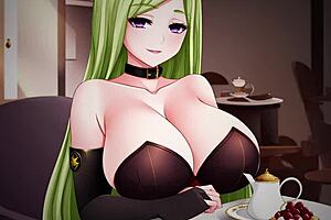 Madeline's intriguing role as a toilet servant in the hentai