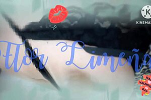 A gift for love day with peruvian dildo and oiled boobs