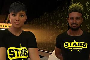 Wvm 127 Film Stars Watching Erotic 3d Milf Ass Scene