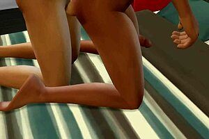 3D Anime Hentai Depicts First Time Fucking