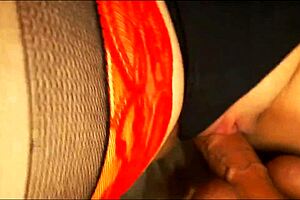 My husband fucks my pink pussy in student outfit 😍