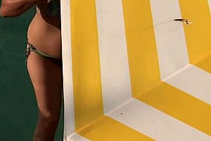 wife cuckolds me first time on beach with boss handjobs cumshots