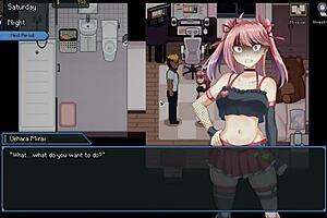 Peeping dorm manager gameplay part 2 with Animehentai