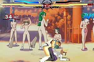 Mugen animation: Dongwan vs Arcued in a hardcore hentai match