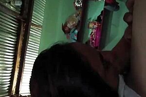 Wife delivers excellent oral pleasure