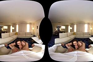 Kendra’s VR experience in Naughty America includes a hot scene on the couch