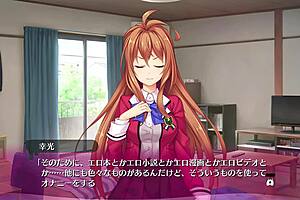 Bukkake Hentai Game 03 Featuring Lingerie and Blowbang Action