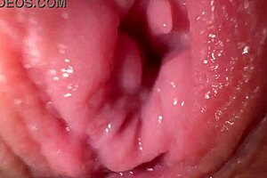 Extremely Close Up Fuck in Tight Teen 18+ Creamy Pussy