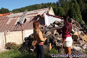 Classy Euro Blows Big Cock Cum On Face