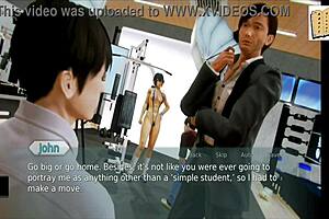 Visual novel and anime-style game walkthrough for The Academy 150