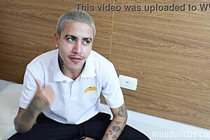 Three Friends Engage in Intense Bareback Swap in the Bedroom.