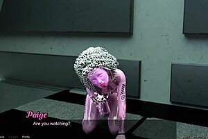 Stranded in space 94 - asian milf shows her project 😊