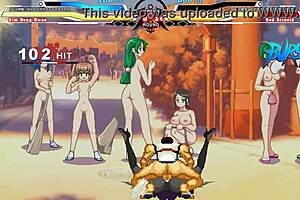 Mugen animation: Dongwan vs Arcued in a hardcore hentai match
