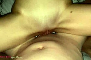 Teen 18+ Gets Close-Up Fucking in POV Homemade Session