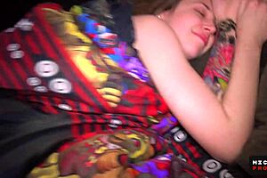 Skipped theater, brother fills step-sister with cum 😏