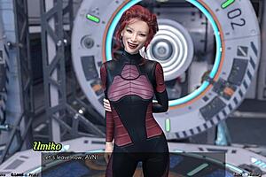 Stranded in space 94 - asian milf shows her project 😊