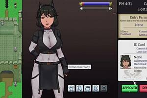 Fucking and cumming on the hot imperial guard's ass?