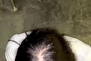 Massaging sister's friend until I cum in her mouth!