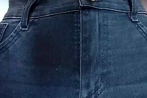 i'm playin with a belt spankin her pussy hard.