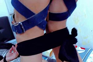 Trio with two eager stepsisters ready to enjoy and play together.