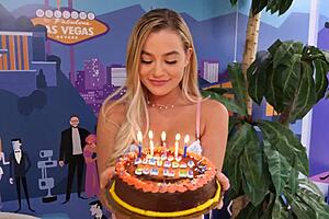 Riding cowgirl until pussy filled and dripping with cum