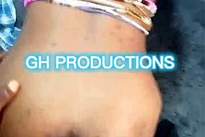 Does this little african teen want me to dig her out doggy?