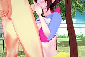 mei nancy's blowjob and tittijob in pokemon full video fantasy