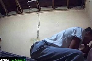 Latina gets deepthroat blowjob and tight pussy creampie!