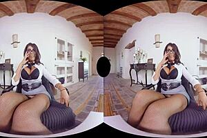 Virtualrealporn.com - VR interview with a beautiful model