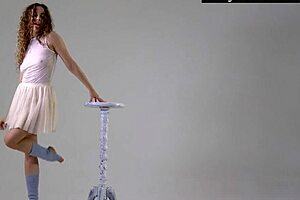 hey, check this flexible teen 18+ urusula fe bending wild