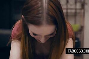 pregnant teen maya kendrick bent over for taboo fucking by her boyfriend's stepdad