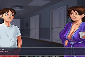 Animated teen gets big cock in her ass