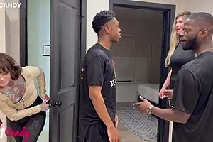 Daphne Catches Girl in BBC Threesome