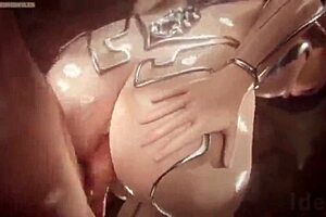 Super cursed pounding in 3d cartoon hentai with intense music vibes