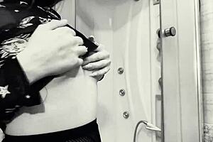 russian beauty enjoys fresh sperm after stormy fuck