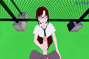 3D animated Big Boobs and Creampie action in Neon Genesis